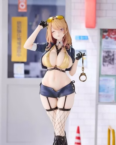 Renge Illustration Mad Policewoman Takanashi Arisa (Deluxe Edition) 1/6 Scale Figure
