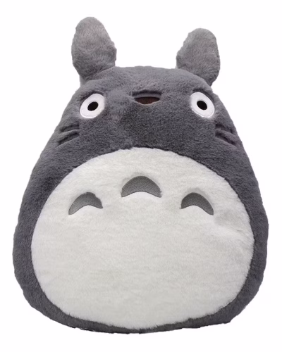 Studio Ghibli My Neighbor Totoro Nakayoshi Cushion Grey Totoro Plush