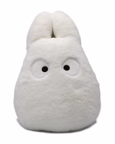 Studio Ghibli My Neighbor Totoro Nakayoshi Cushion White Totoro Plush