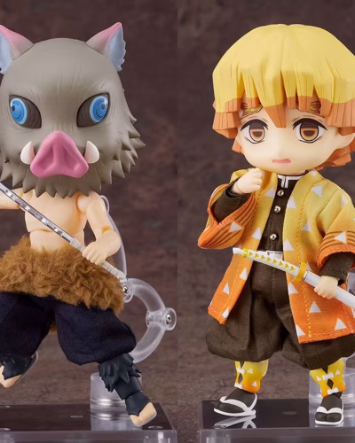 Demon Slayer: Kimetsu no Yaiba Nendoroid Doll Zenitsu Agatsuma & Inosuke Hashibira