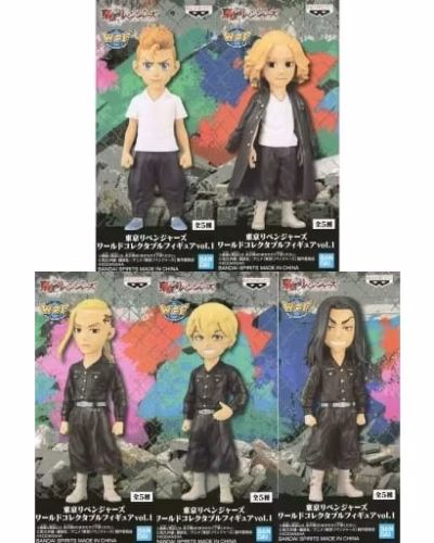 Tokyo Revengers WCF Vol.1 Set of 5 Figures