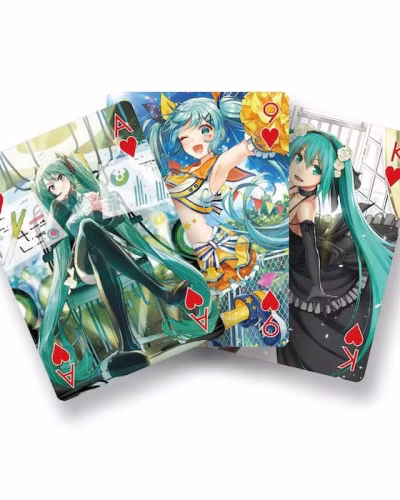 Hatsune Miku Playing Cards Miku Styles