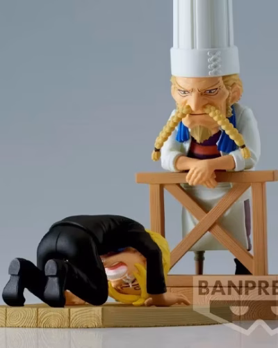 One Piece World Collectable Figure Log Stories Sanji & Zeff 2