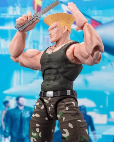 Street Fighter S.H.Figuarts Guile (Outfit 2 Ver.)