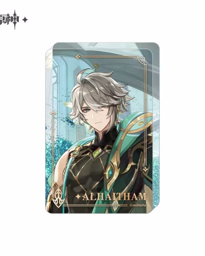 Genshin Impact Acryl Ornament with Glitter: Alhaitham
