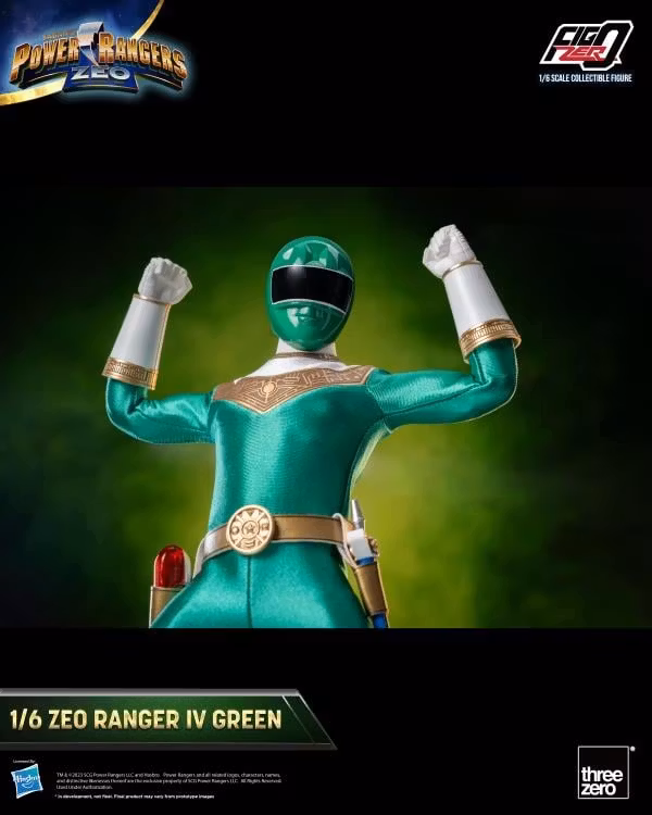 Power Rangers Zeo FigZero Zeo Ranger IV Green 1/6 Scale Figure - Bild 10