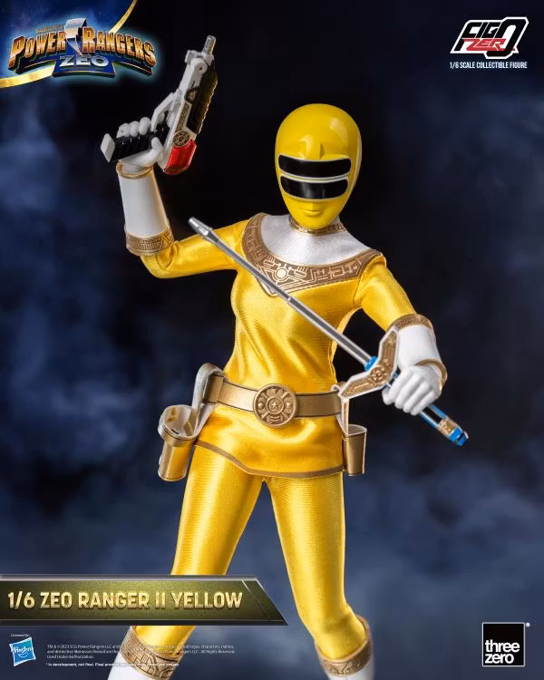 Power Rangers Zeo FigZero Zeo Ranger II Yellow 1/6 Scale Figure - Bild 7