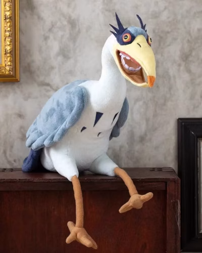 Studio Ghibli The Boy and the Heron Plush Figure Gray Heron