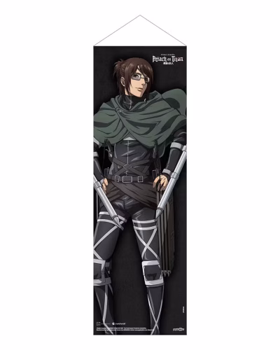 Attack on Titan Slim Wallscroll Hange Zoe 30 x 90 cm