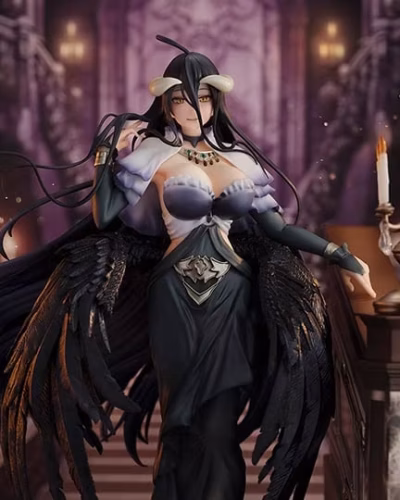 Overlord Albedo (Jet Black Dress Ver.) 1/7 Scale Shibuya Scramble Figure