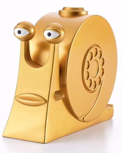 One Piece Sofvimates Golden Den Den Mushi