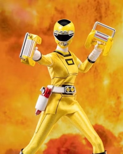 Power Rangers Turbo FigZero Yellow Turbo Ranger 1/6 Scale Figure