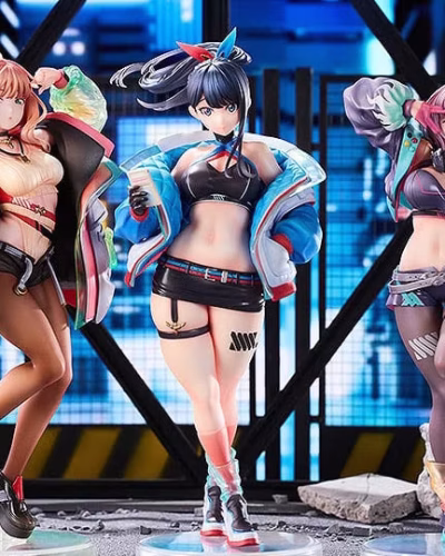 Gridman Universe Dreamy Divas 1/7 Scale Figure Set