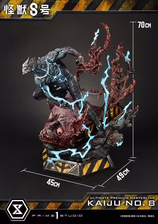 Kaiju No. 8 Ultimate Premium Masterline Kaiju No. 8 (Deluxe Ver.) 1/4 Scale Statue - Image 14