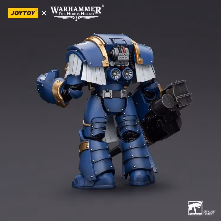 Warhammer: The Horus Heresy Ultramarines Cataphractii Terminator Squad Terminator with Reaper Autocannon 1/18 Scale Action Figure - Bild 4