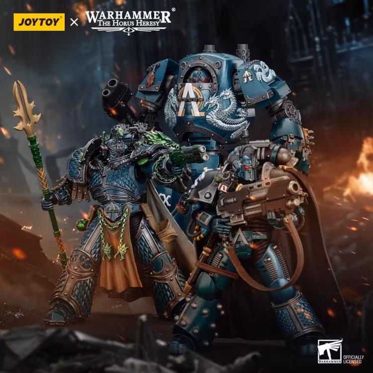 Warhammer: The Horus Heresy Alpha Legion Alpharius, Primarch of the XXth Legion 1/18 Scale Action Figure - Image 9
