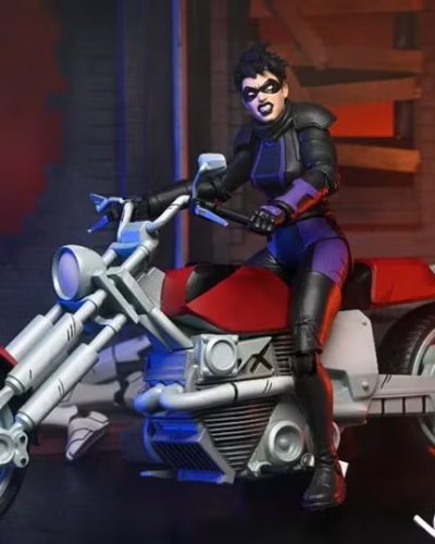 Teenage Mutant Ninja Turtles: The Last Ronin Casey Marie Action Figure with Motorcycle