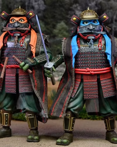 Teenage Mutant Ninja Turtles III Leonardo & Michelangelo 2-Pack