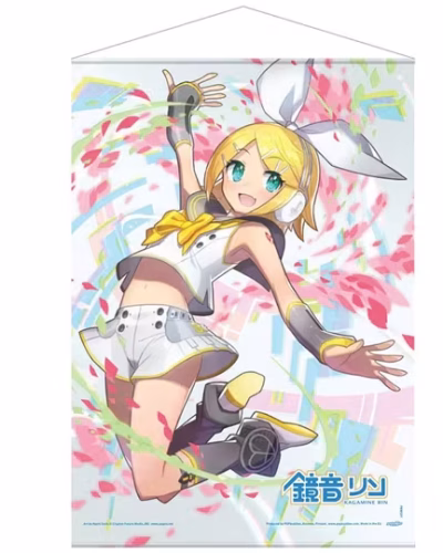 Vocaloid Kagamine Rin & Len Wallscroll Kagamine Rin Energy 50 x 70 cm