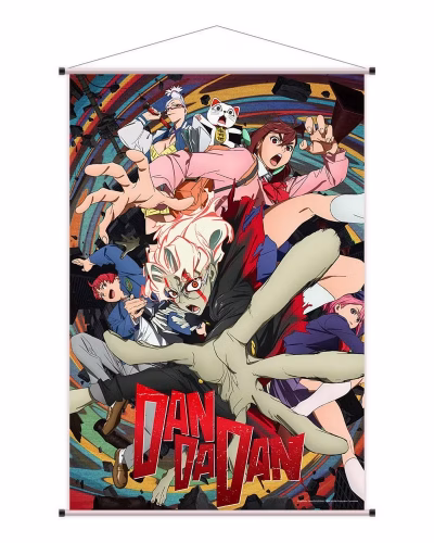 Dandadan Wallscroll Okarun & Friends 60 x 90 cm
