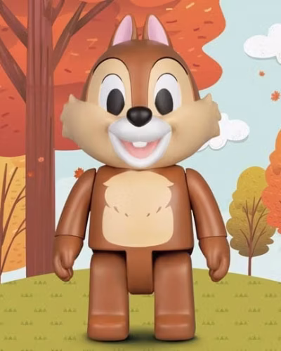 Chip ’n Dale Syaking-Bang!! Chip Vinyl Piggy Bank