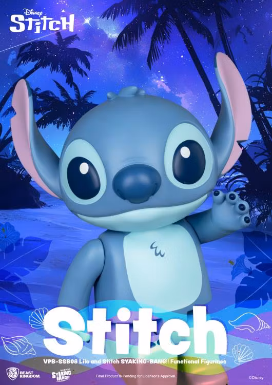 Lilo & Stitch Syaking-Bang!! Stitch Vinyl Piggy Bank - Image 7