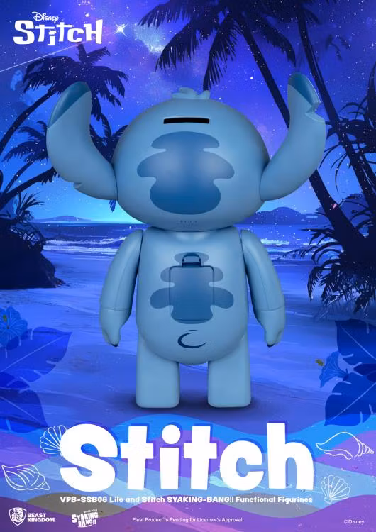 Lilo & Stitch Syaking-Bang!! Stitch Vinyl Piggy Bank - Image 3
