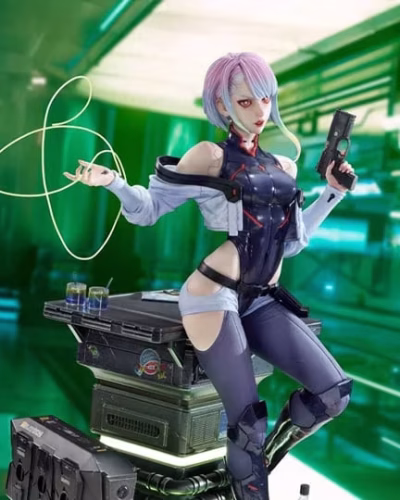 Cyberpunk: Edgerunners Real Elite Masterline Lucy (Deluxe Ver.) 1/4 Scale Statue