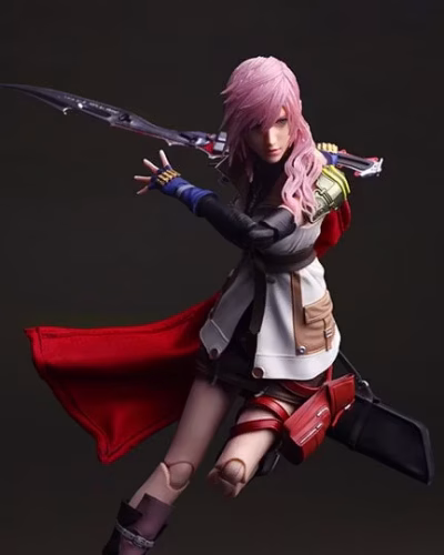 Final Fantasy XIII Play Arts Shin Lightning Action Figure