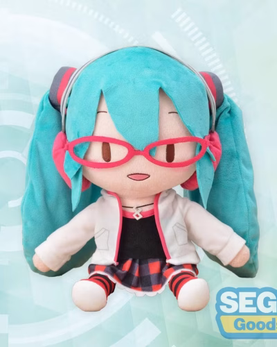 Hatsune Miku Project Diva Arcade Future Tone Fuwa Petit Plush Figure Hatsune Miku Natural LL