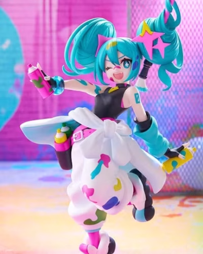 Vocaloid Trio-Try-iT Hatsune Miku (Paint Girl) Figure