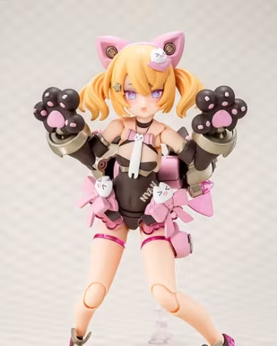 Megami Device PUNI MOFU Kuro Mao Model Kit