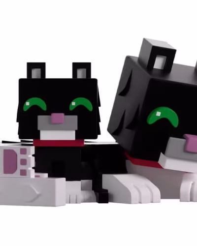 Minecraft Tuxedo Cat Vinyl Figure