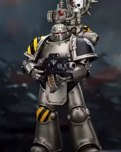 Warhammer: The Horus Heresy Iron Warriors MKII Tactical Legionary with Nuncio-vox 1/18 Scale Action Figure