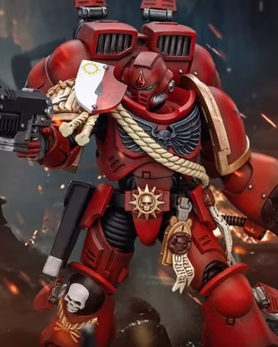 Warhammer 40K Blood Angels Captain with Jump Pack 1/18 Scale Action Figure