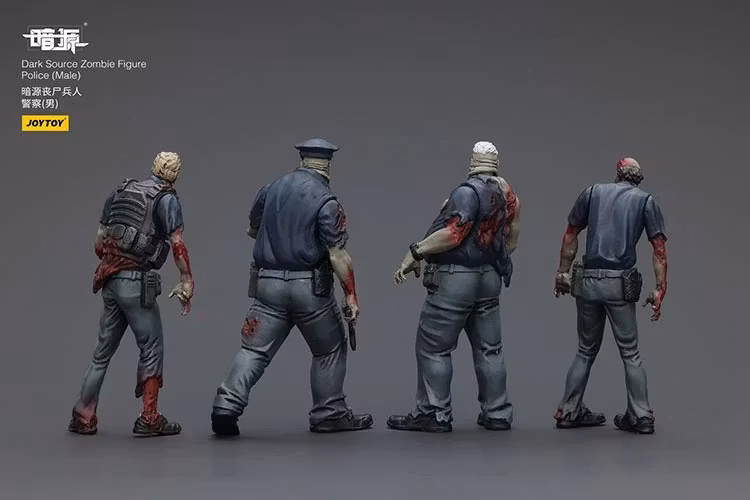 Dark Source Zombie Police (Male) 1/25 Scale Figure Set - Bild 5