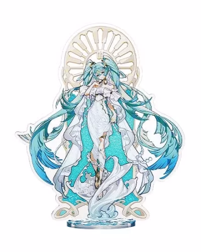 Vocaloid Hatsune Miku feat. Yoneyama Mai Glitter Acrylic Block