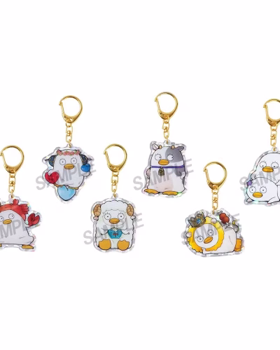 Gintama Acrylic Mascot Charms Keychain Elizabeth 6 Random Keychain