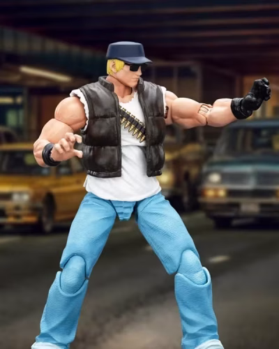 The King of Fighters '98: Ultimate Match Ikari Warriors Team Clark Still 1/18 Scale Action Figure