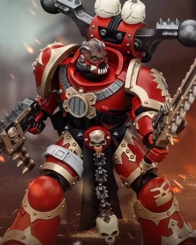 Warhammer 40K World Eaters Khorne Berzerker (Ver. 6) 1/18 Scale Action Figure