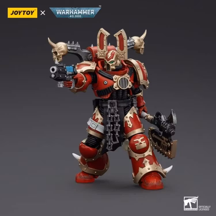 Warhammer 40K World Eaters Khorne Berzerker (Ver. 3) 1/18 Scale Action Figure - Image 4