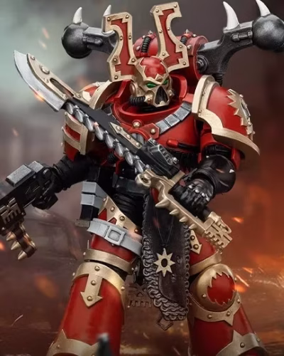Warhammer 40K World Eaters Khorne Berzerker (Ver. 1) 1/18 Scale Action Figure