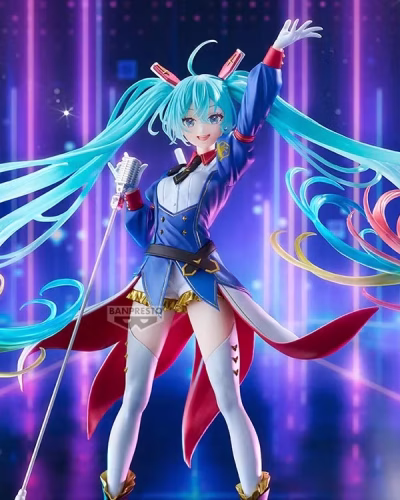 Gundam 45th x Hatsune Miku Banpresto Evolve Hatsune Miku Gundam Collaboration Figure