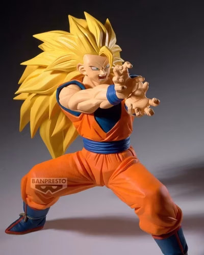 Dragon Ball Z Match Makers Super Saiyan 3 Goku (Vs. Kid Buu) Figure