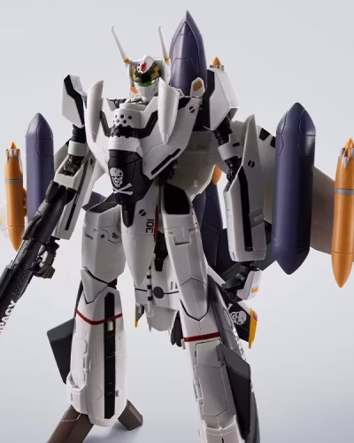Macross Zero Hi-Metal R VF-0S Phoenix (Roy Focker Use) + QF-2200D-Ghost Action Figure