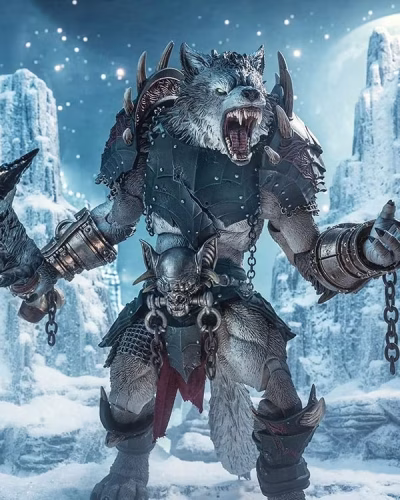 Mythic Legions: Horror of Einsamall Garmyr Orge-Scale Action Figure