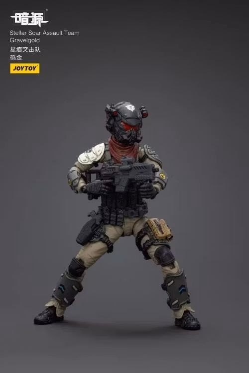 Dark Source Stellar Scar Assault Team Gravelgold 1/18 Scale Action Figure - Bild 9