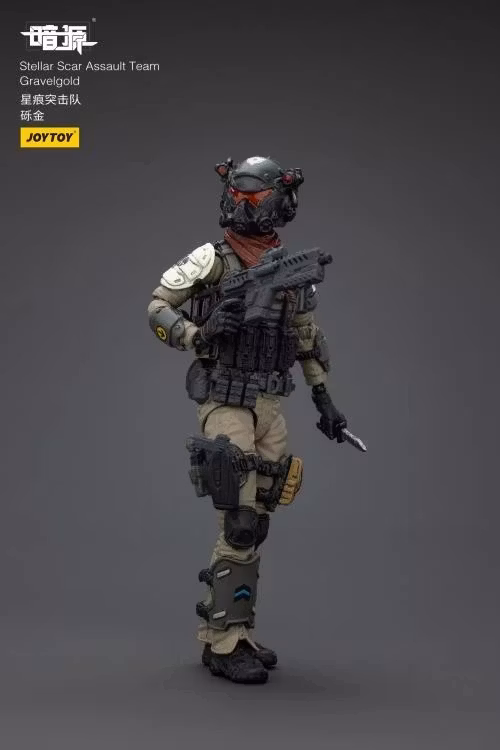 Dark Source Stellar Scar Assault Team Gravelgold 1/18 Scale Action Figure - Bild 7