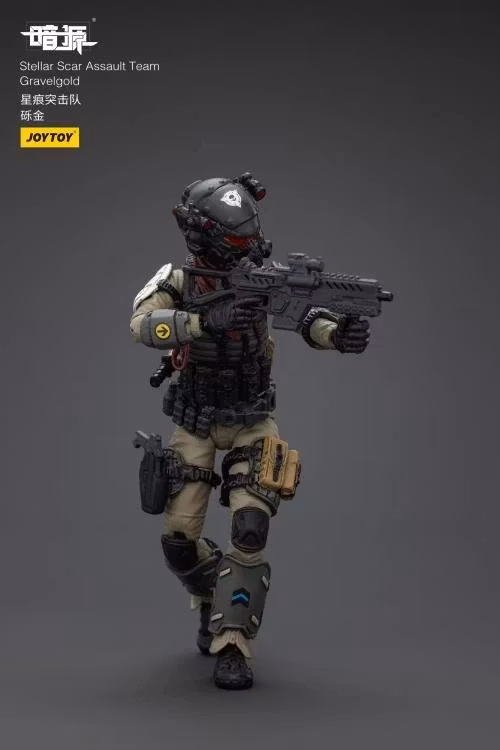 Dark Source Stellar Scar Assault Team Gravelgold 1/18 Scale Action Figure - Bild 8