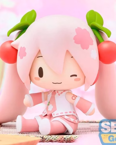 Vocaloid Fuwa Petit Sakura Miku Chibi Figure